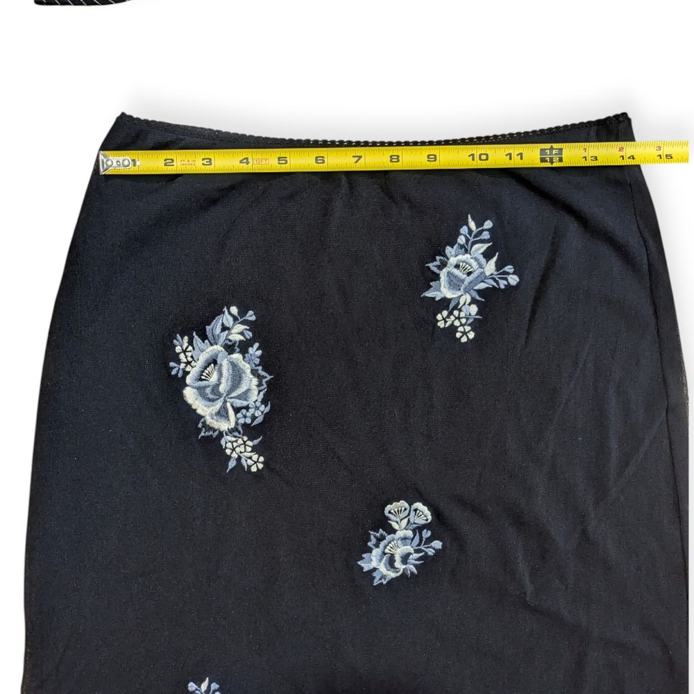 Vivienne Tam Floral Embroidered Skirt + Cami 2 piece set size 3 Small - Picture 5 of 12
